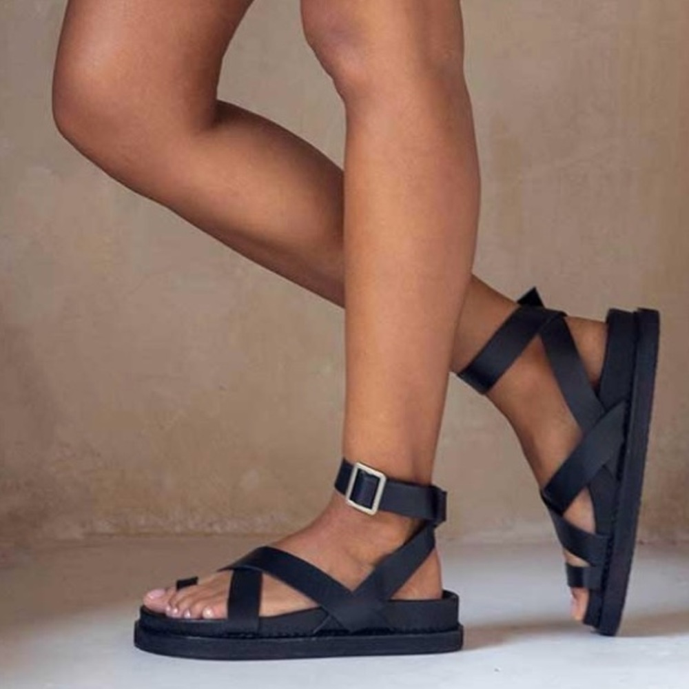 Elegant Black Women's Sandals